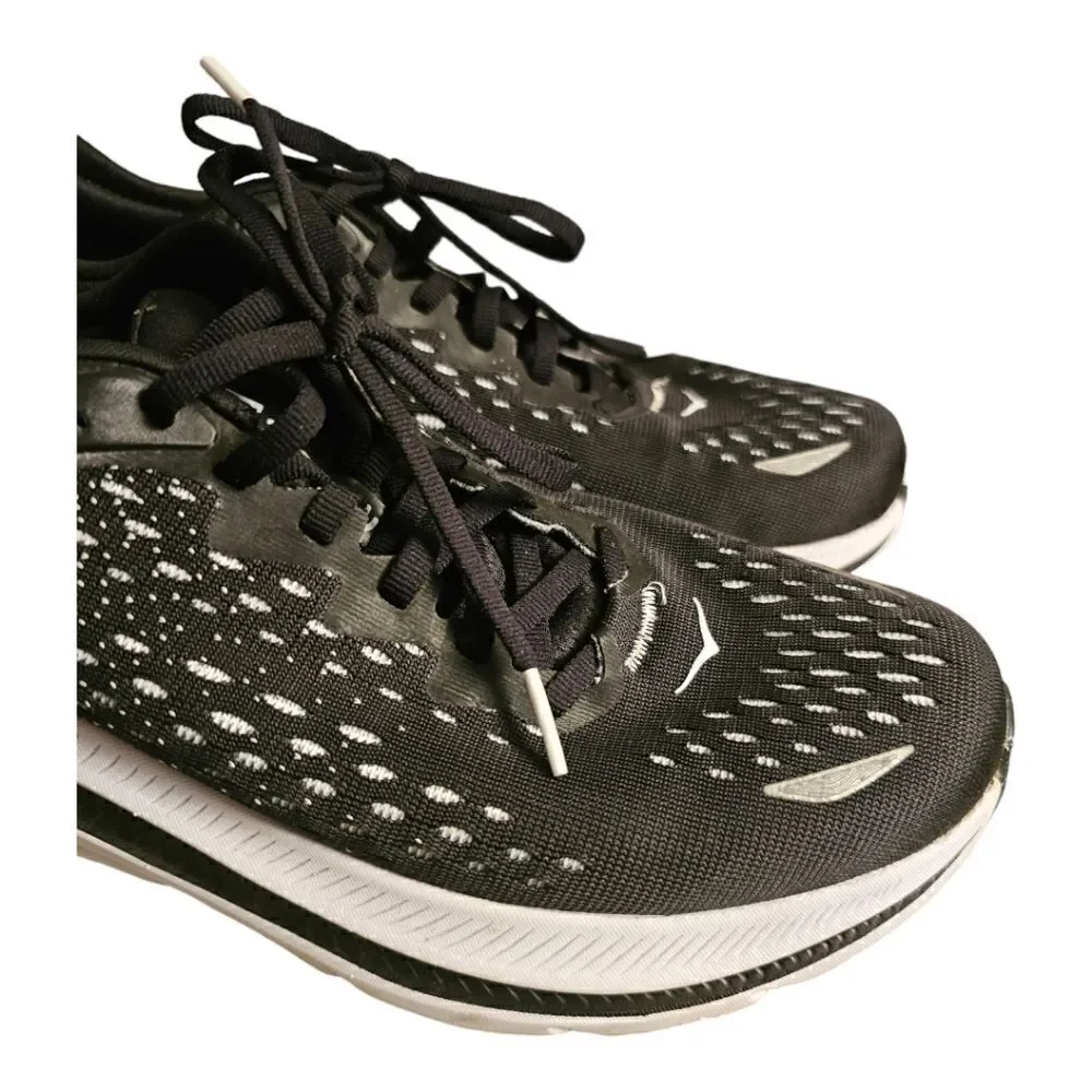 HOKA Kawana‎ Black White Sneakers - Size 8.5D